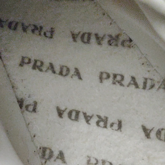 Prada "Cloudburst" Rubber/Mesh Trim Sneakers - Picture 10 of 16